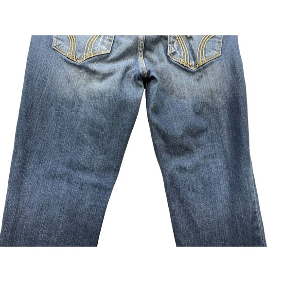 Hollister Womens Distressed Skinny Jeans W27 L33 Blue Denim - Picture 11 of 13